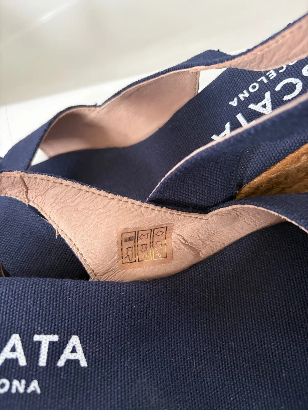 viscata navy canvas